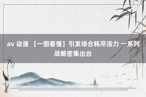 av 动漫 【一图看懂】引发场合耗尽活力 一系列战略密集出台